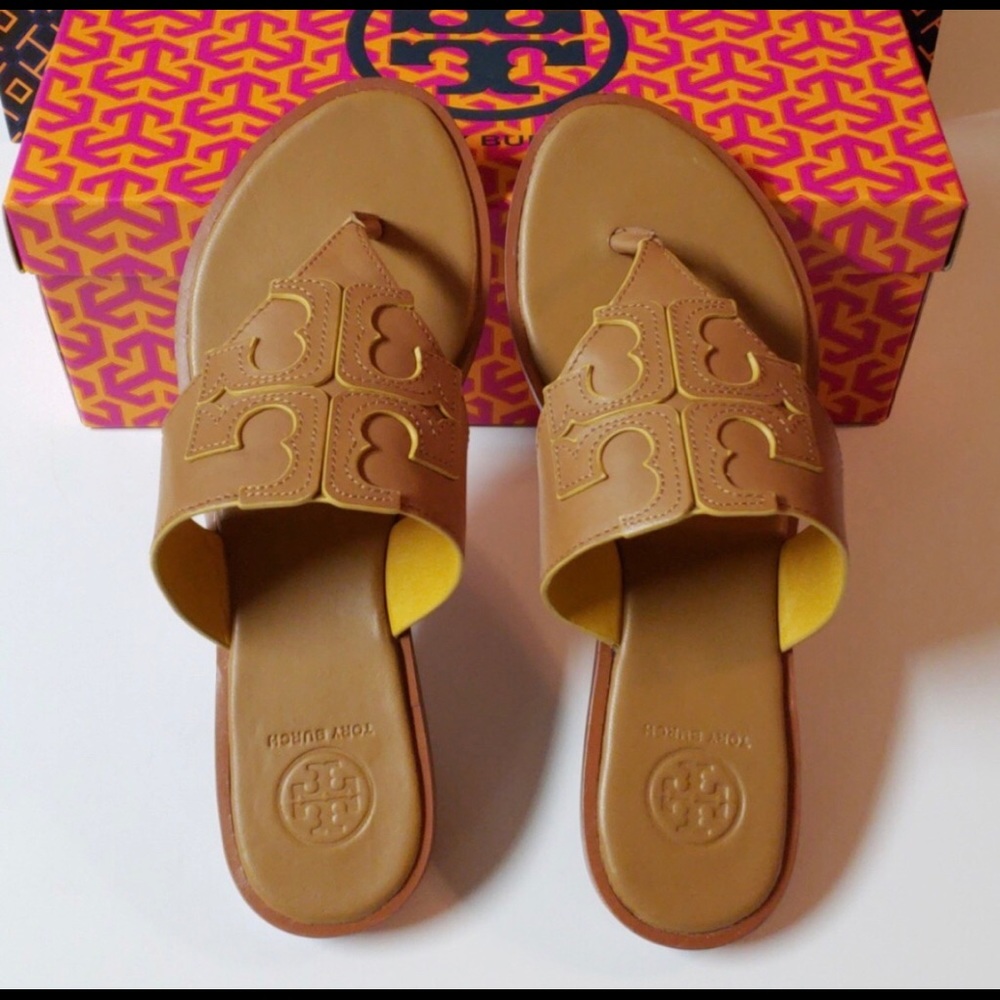 Tory Burch Jamie Full Thong Sandals-Size 7 NIB!